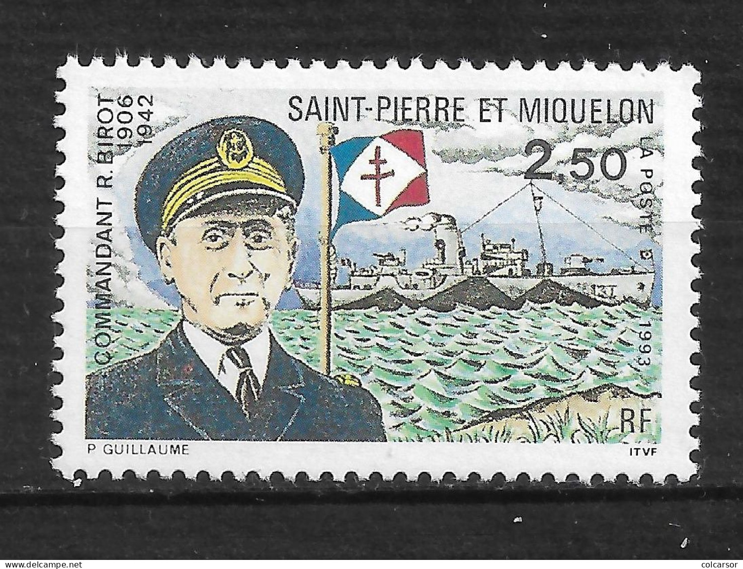 SAINT PIERRE ET MIQUELON N°   573  " BIROT " - Unused Stamps