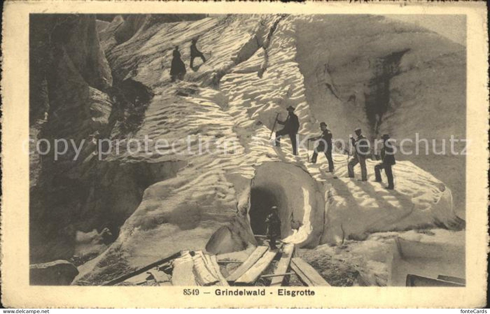 12028492 Grindelwald Eisgrotte Bergsteiger Grindelwald - Sonstige & Ohne Zuordnung