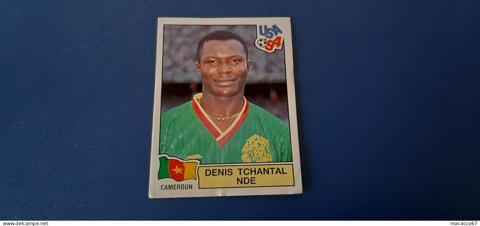 Figurina Panini WM USA 94 - 135 Nde Camerun - Italiaanse Uitgave