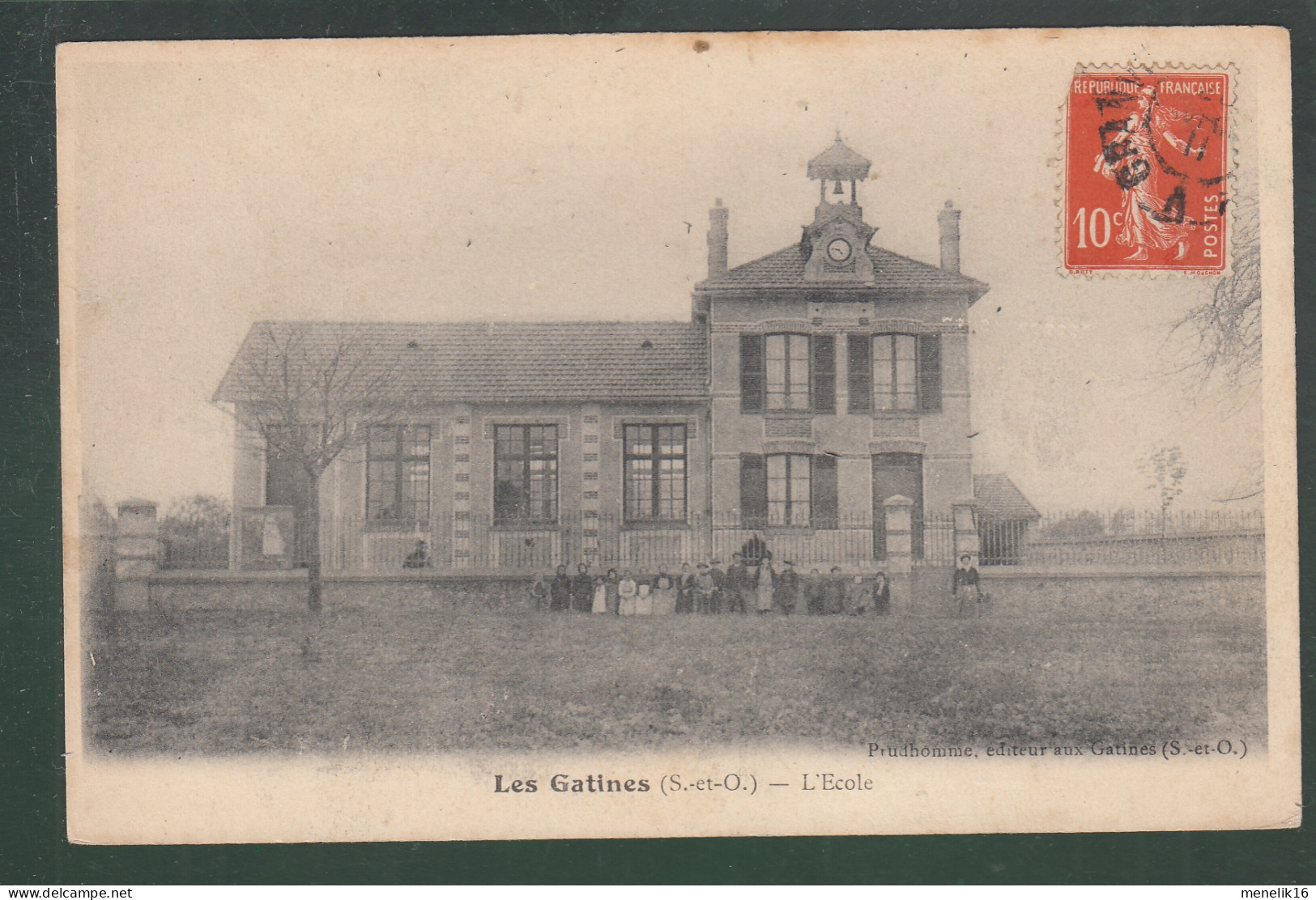 CP - 95 - Les Gâtines - Ecole - Other & Unclassified