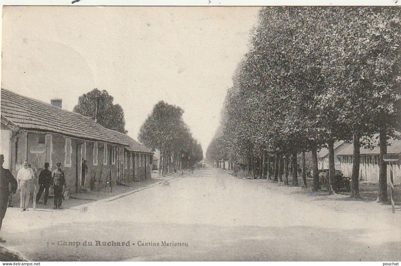 YO 18-(37) CAMP DU RUCHARD - CANTINE MARIETTOU - ANIMATION  - 2 SCANS - Sonstige & Ohne Zuordnung