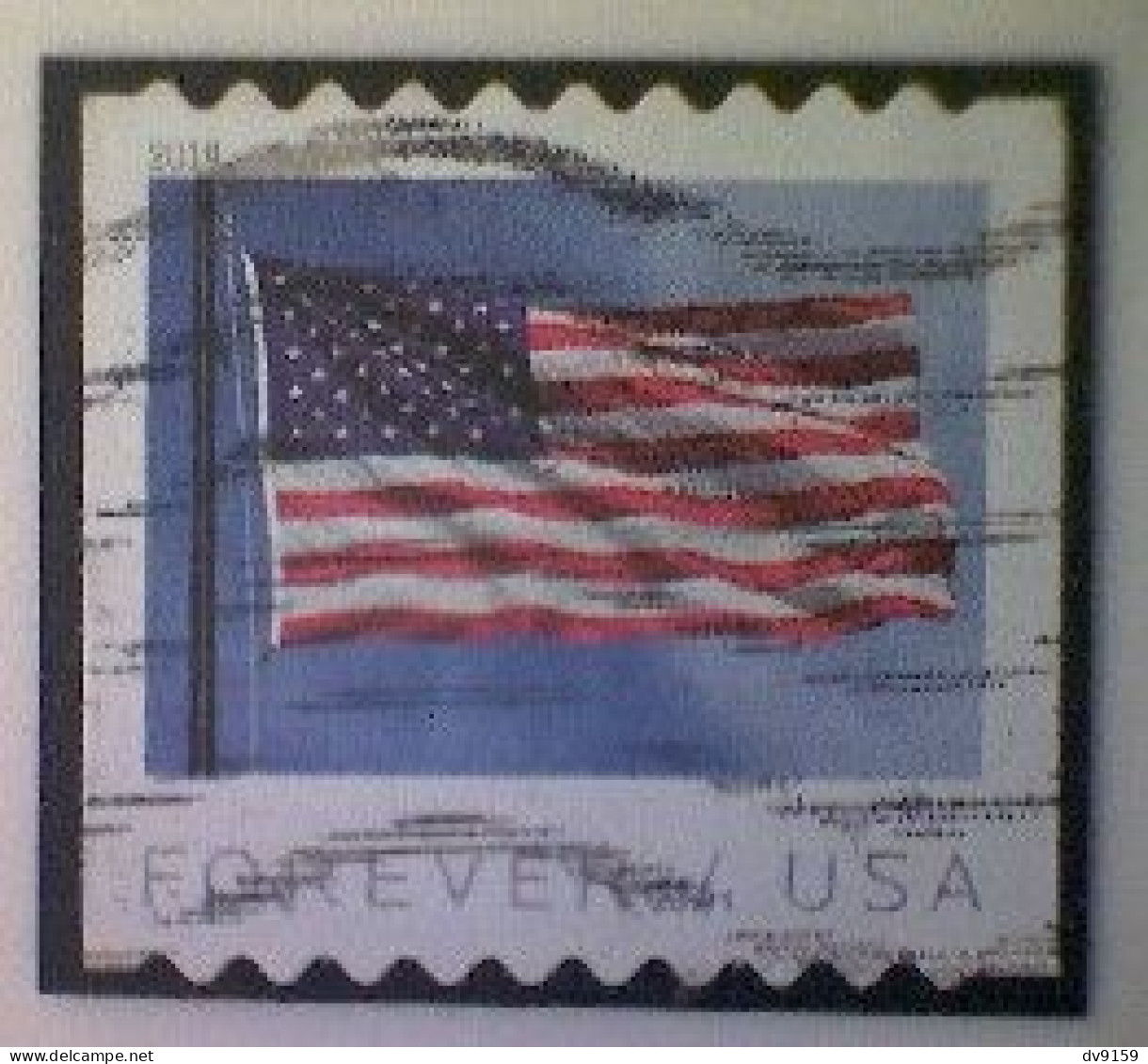 United States, Scott #5342, Used(o) Coil, 2019, Flag Definitive, (55¢) - Usati