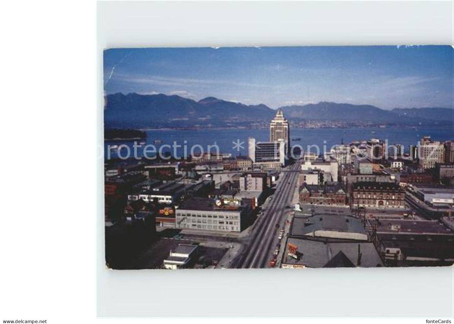 12026646 Vancouver British Columbia View With Customs And Marine Building Mounta - Non Classificati
