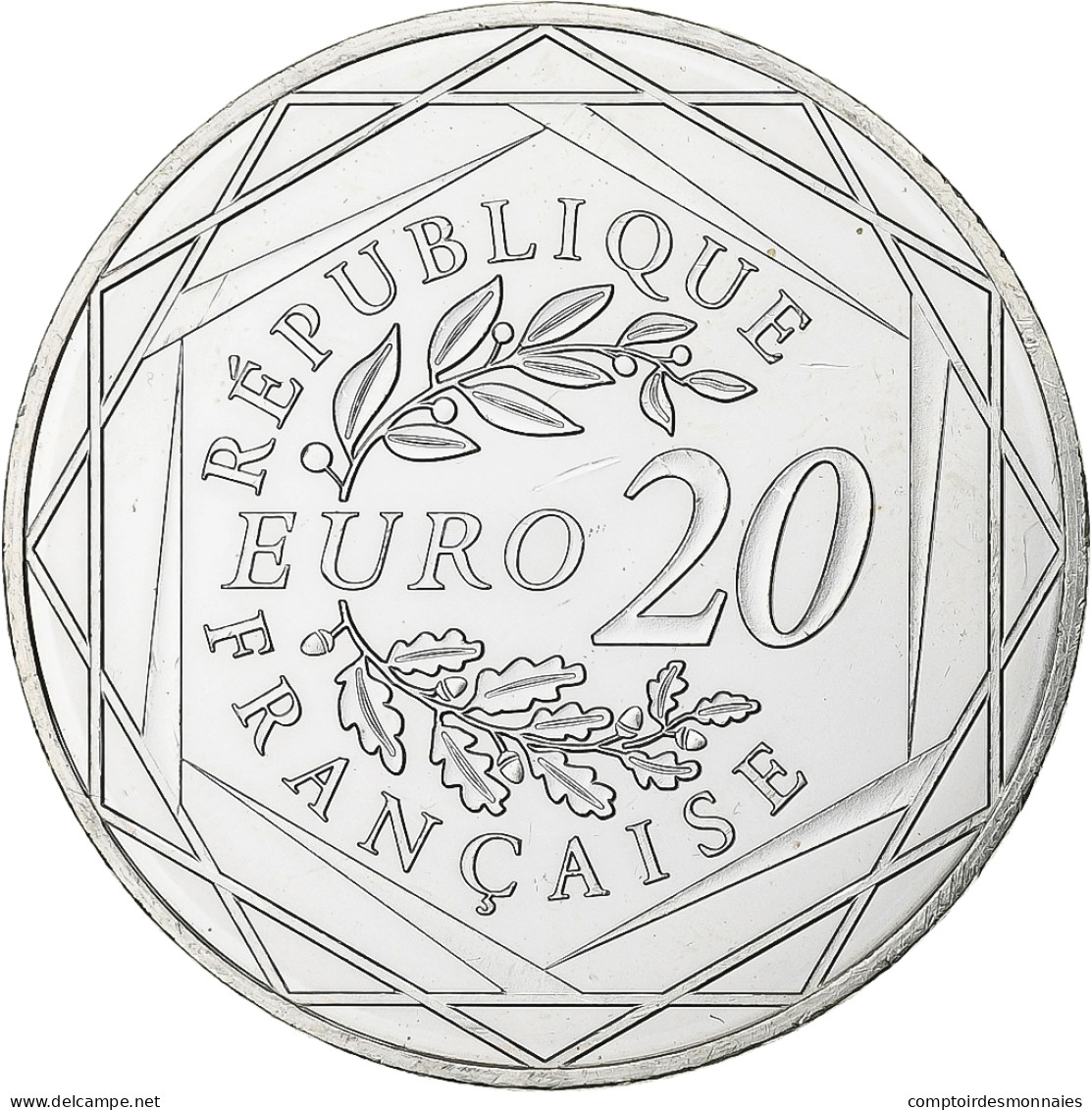France, 20 Euro, Monnaie De Paris, 2018, Paris, Argent, SPL - Francia
