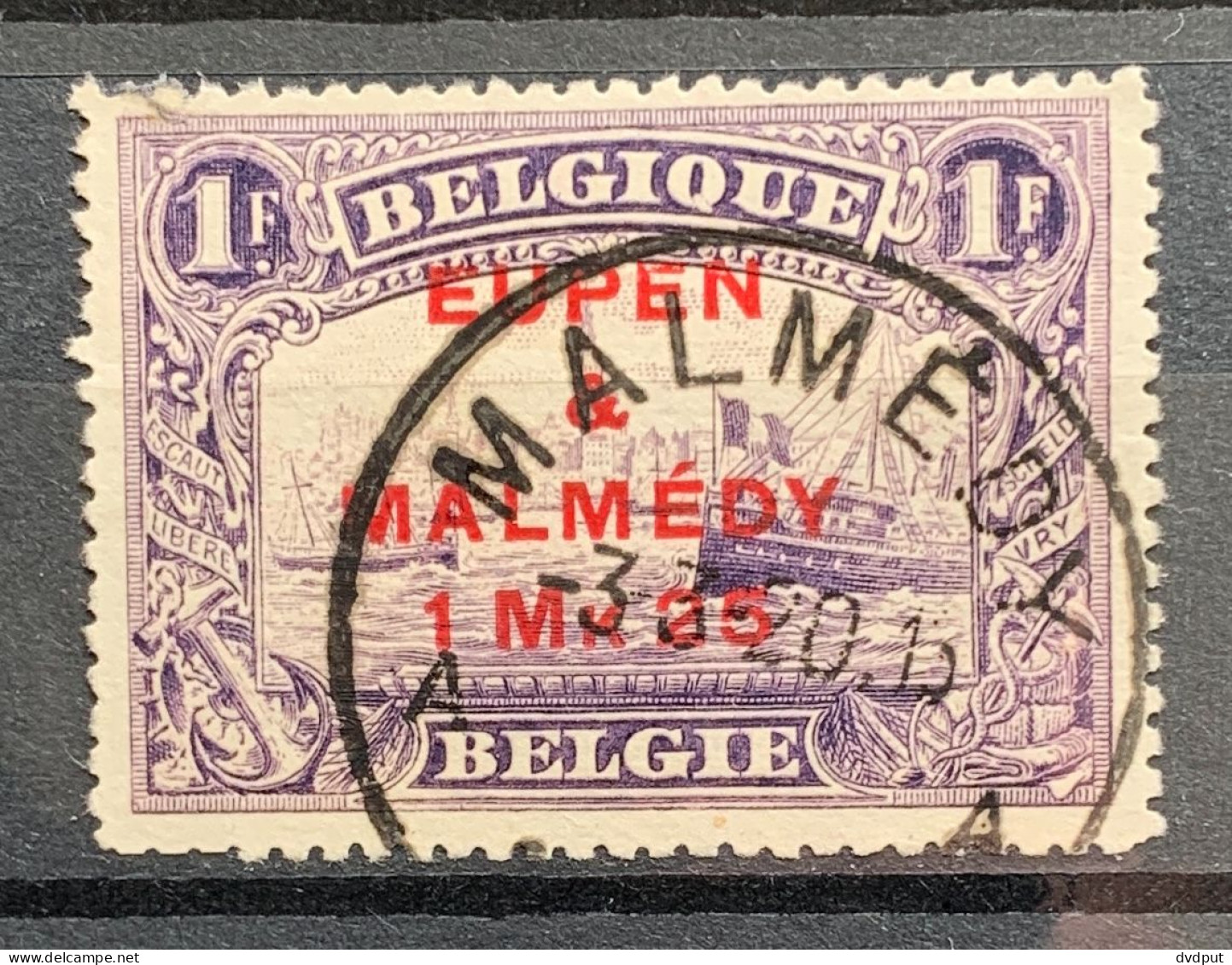 België, 1920, OC61, Gestempeld MALMEDY, OBP 30€ - OC55/105 Eupen & Malmédy