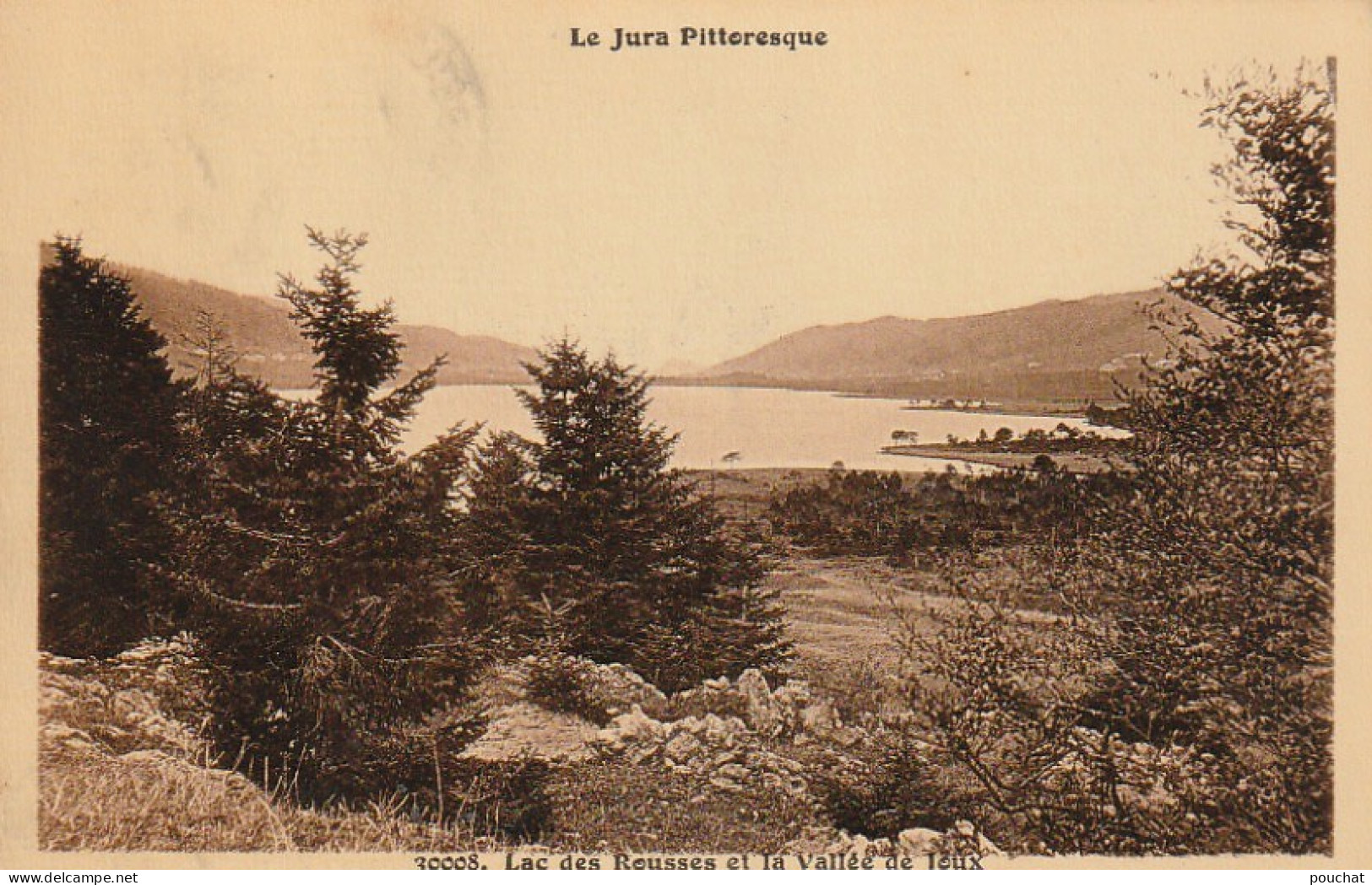 YO 20-(39) LE LAC DES ROUSSES ET LA VALLEE DE JOUX - 2 SCANS - Altri & Non Classificati