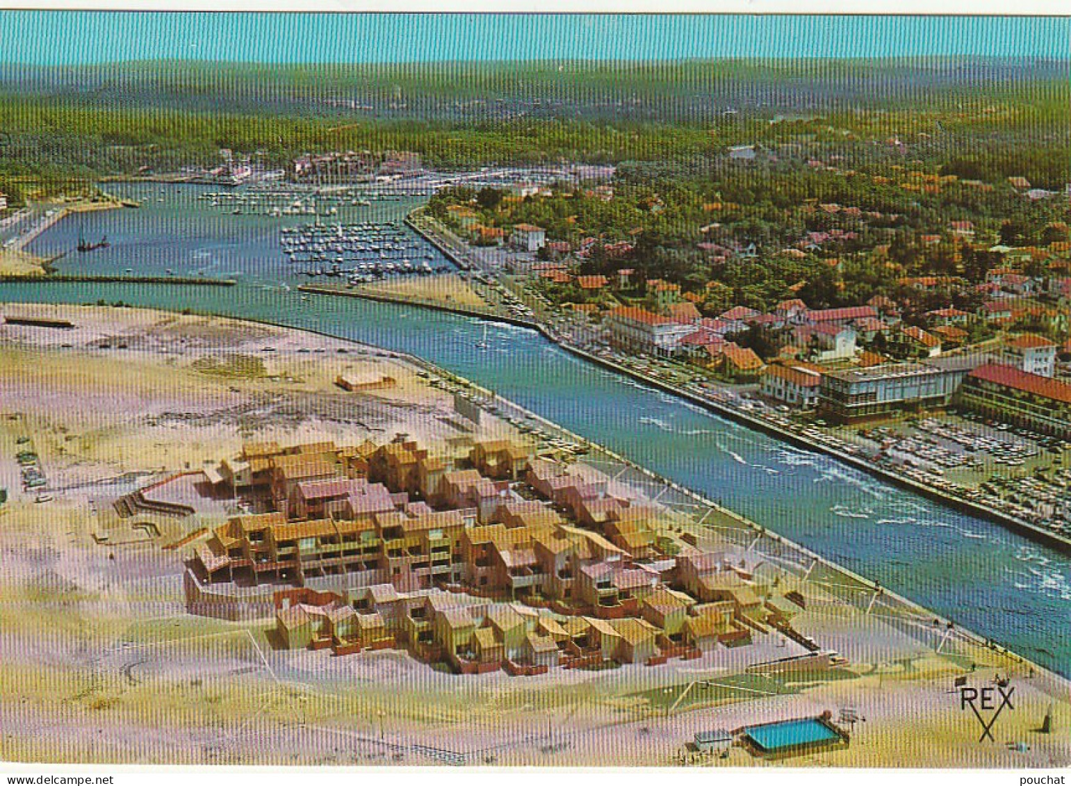 YO 22-(40) CAPBRETON - VUE GENERALE - AU PREMIER PLAN LES TERRASSES DE L' OCEAN - VUE AERIENNE - CARTE COULEURS - Capbreton