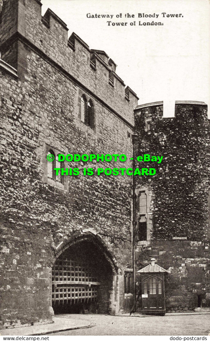 R563273 Gateway Of The Bloody Tower. Tower Of London. Gale And Polden. 1368 - Sonstige & Ohne Zuordnung