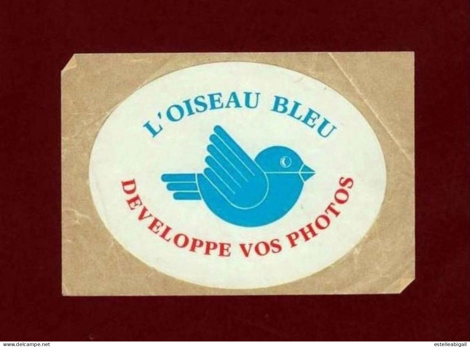 L'oiseau Bleu - Aufkleber