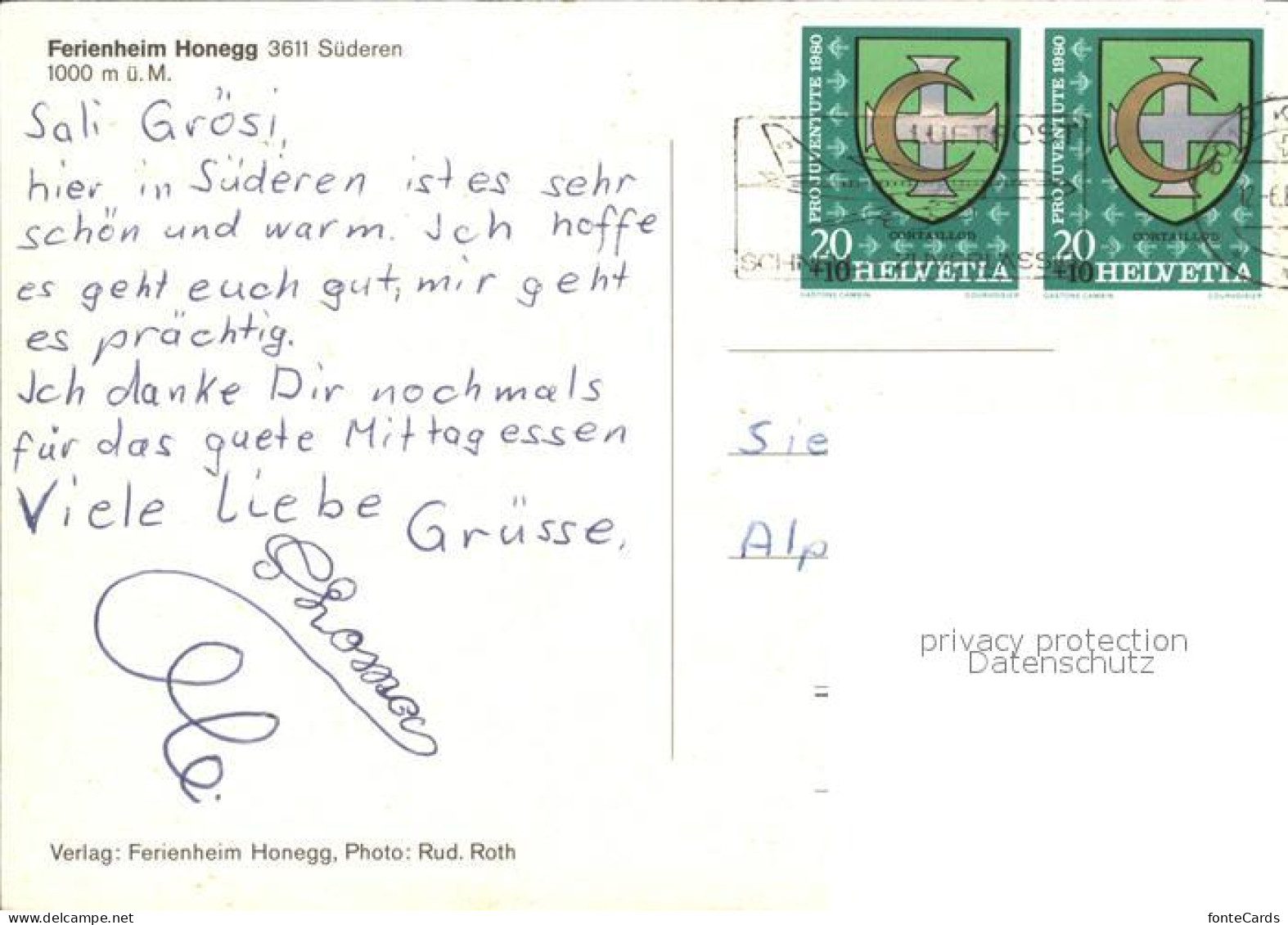 12025093 Suederen Ferienheim Honegg Suederen - Sonstige & Ohne Zuordnung