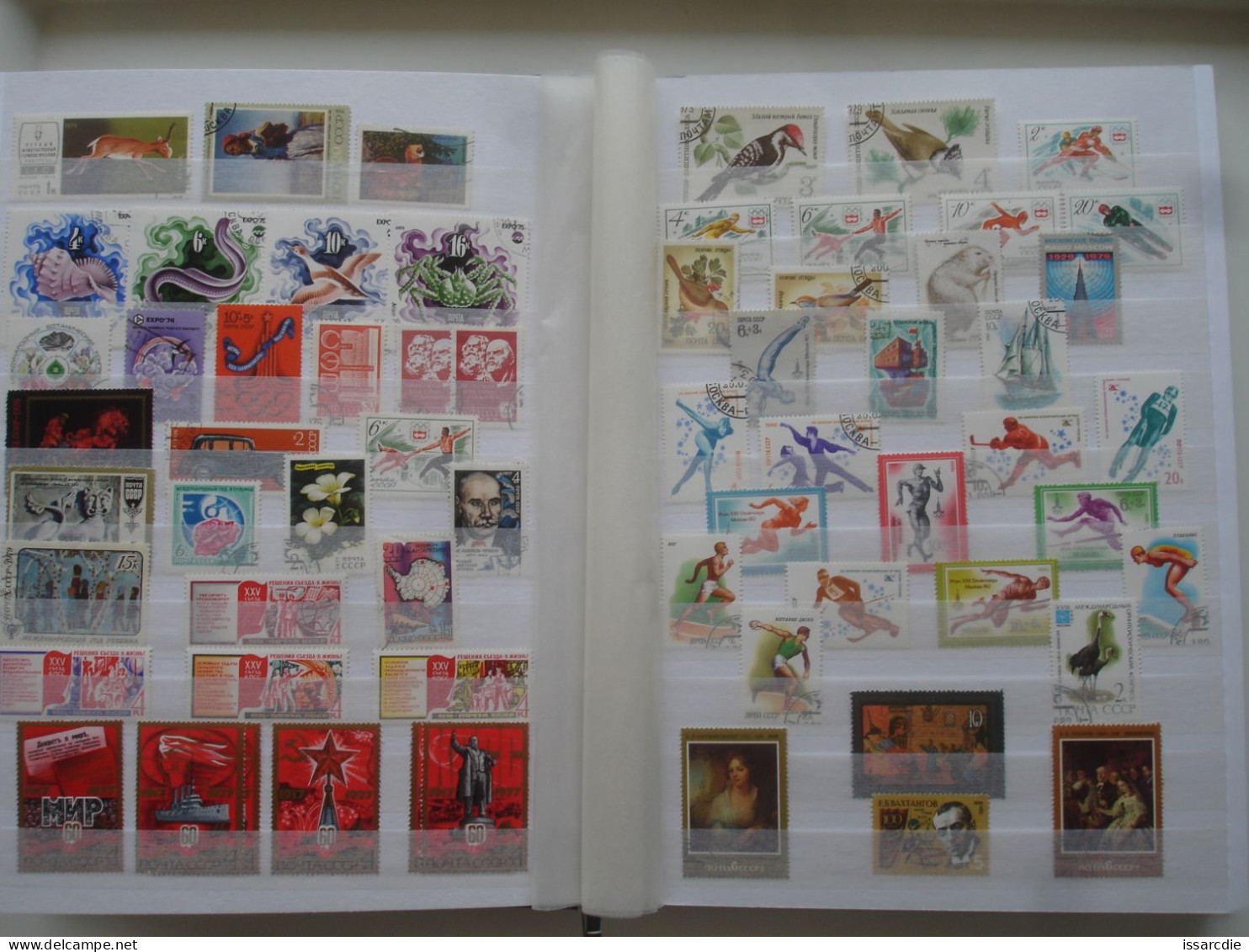 Russie album 32 pages timbres oblitérés neufs* neufs **