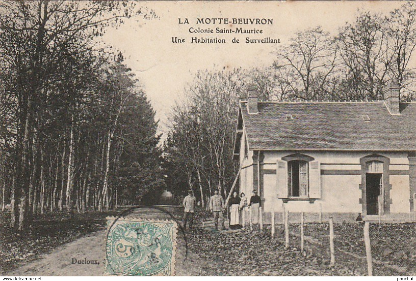 YO 24-(41) LA MOTTE BEUVRON - COLONIE SAINT MAURICE - UNE HABITATION DE SURVEILLANT - ANIMATION - 2 SCANS - Lamotte Beuvron