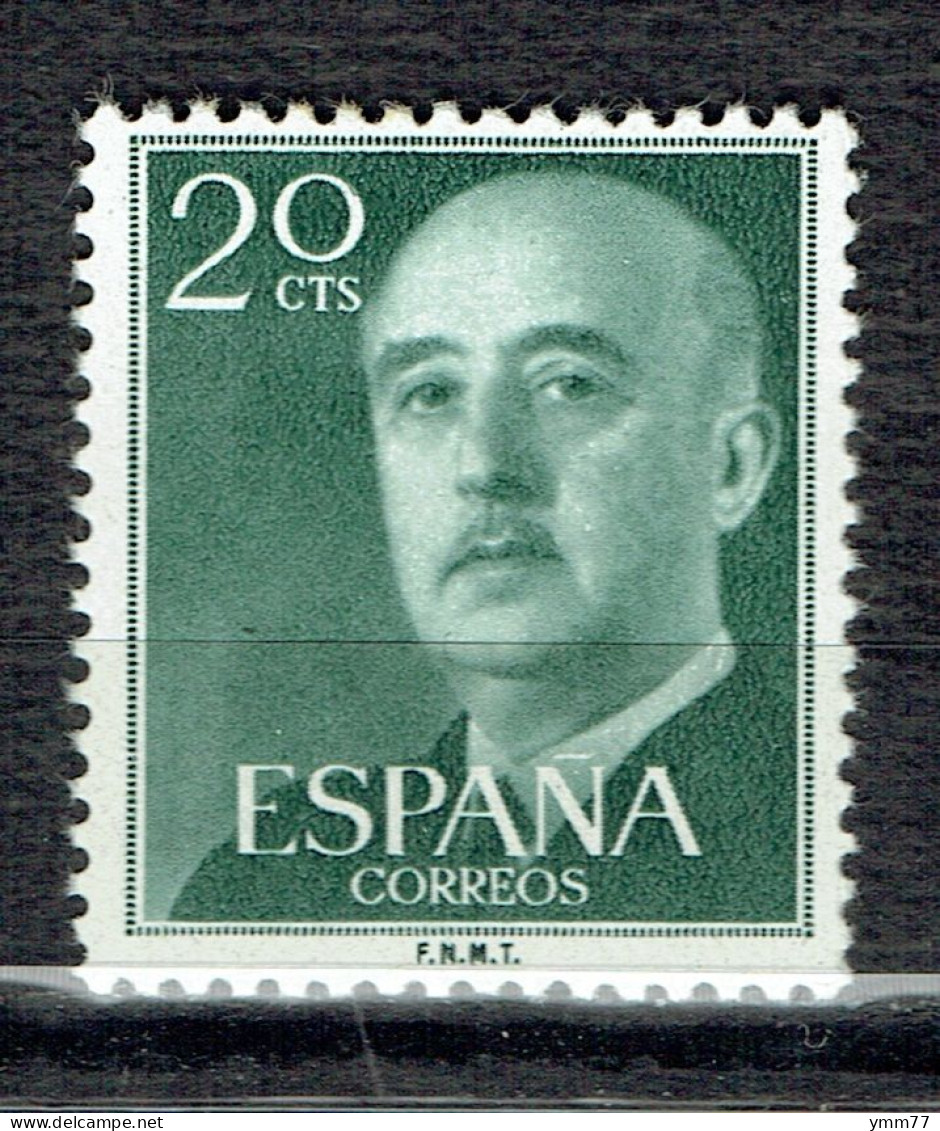 Série Courante : Général Francisco Franco - Neufs