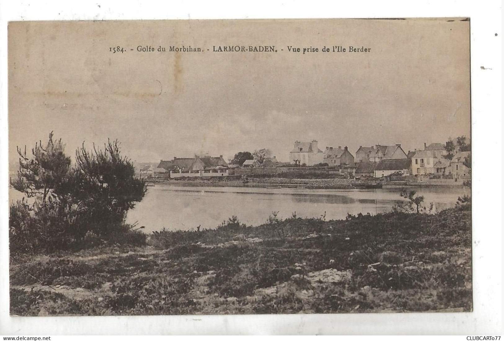 Larmor-Baden (56) : Vue Panoramique Prise De L'Ile Berder En 1932 PF. - Sonstige & Ohne Zuordnung