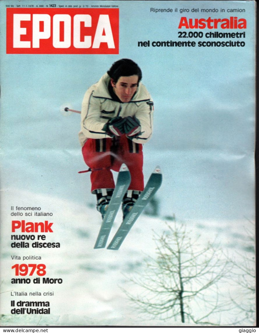 °°° RIVISTA EPOCA N° 1423 DEL 11 GENNAIO 1978 °°° - Autres & Non Classés