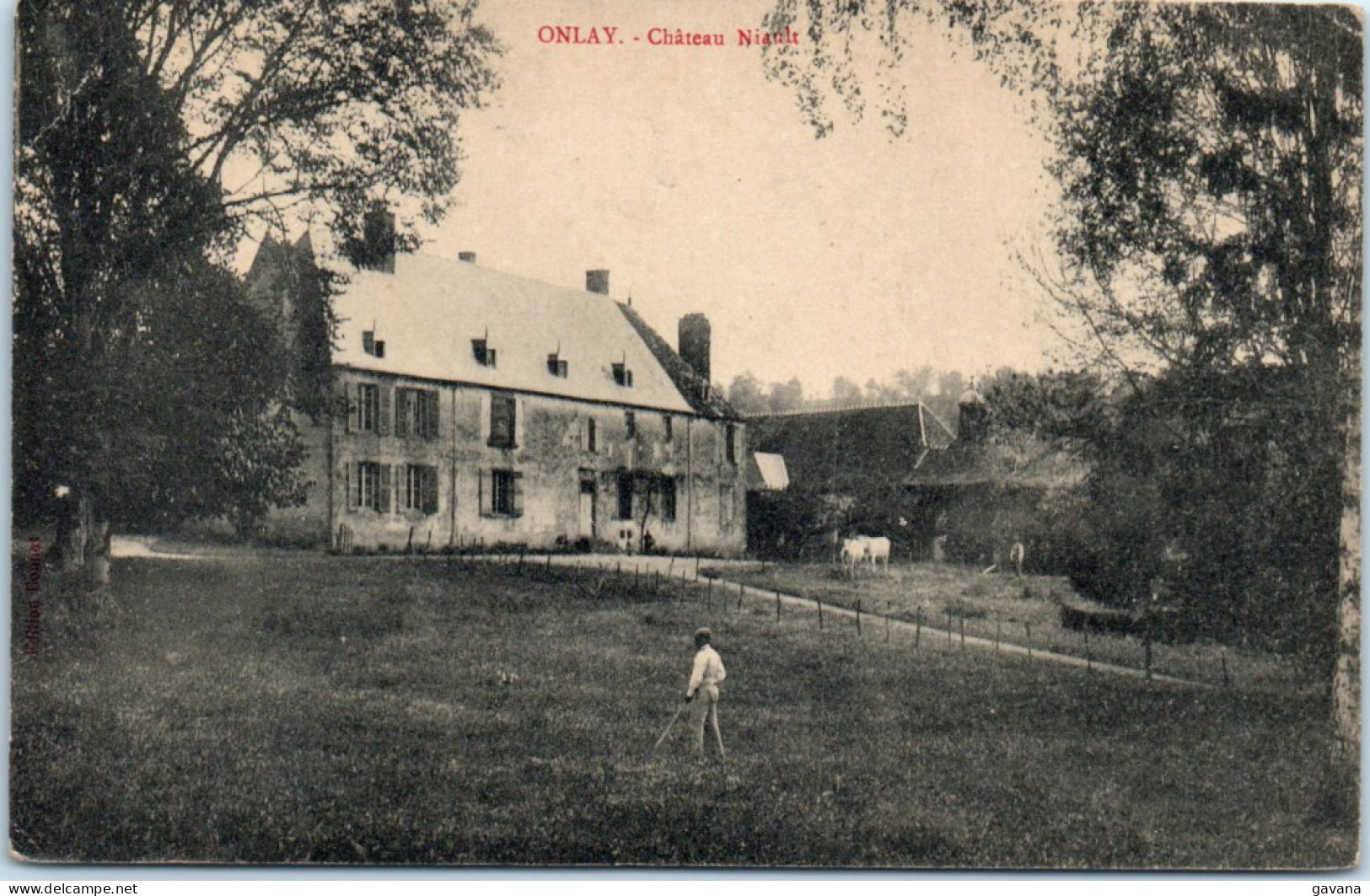 58 ONLAY - Chateau Niault  - Other & Unclassified