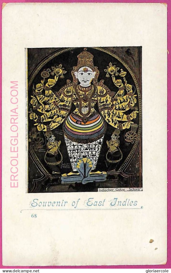 Ag3648 - INDIA - VINTAGE POSTCARD - East Indies - India