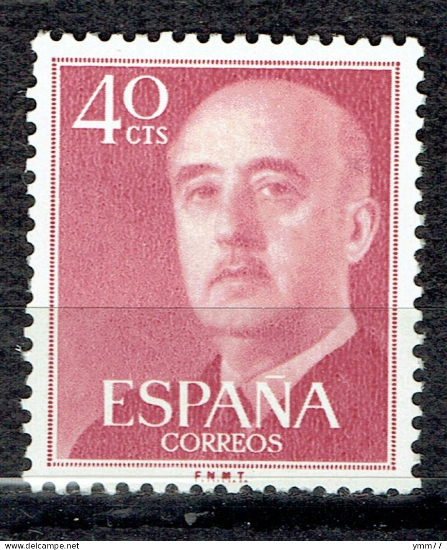 Série Courante : Général Francisco Franco - Unused Stamps