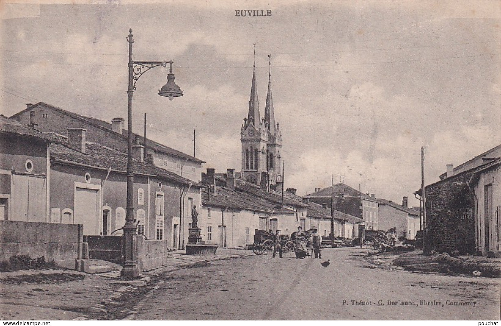 XU Nw-(55) EUVILLE - RUE JEANNE D'ARC - ANIMATION - VILLAGEOIS - Sonstige & Ohne Zuordnung