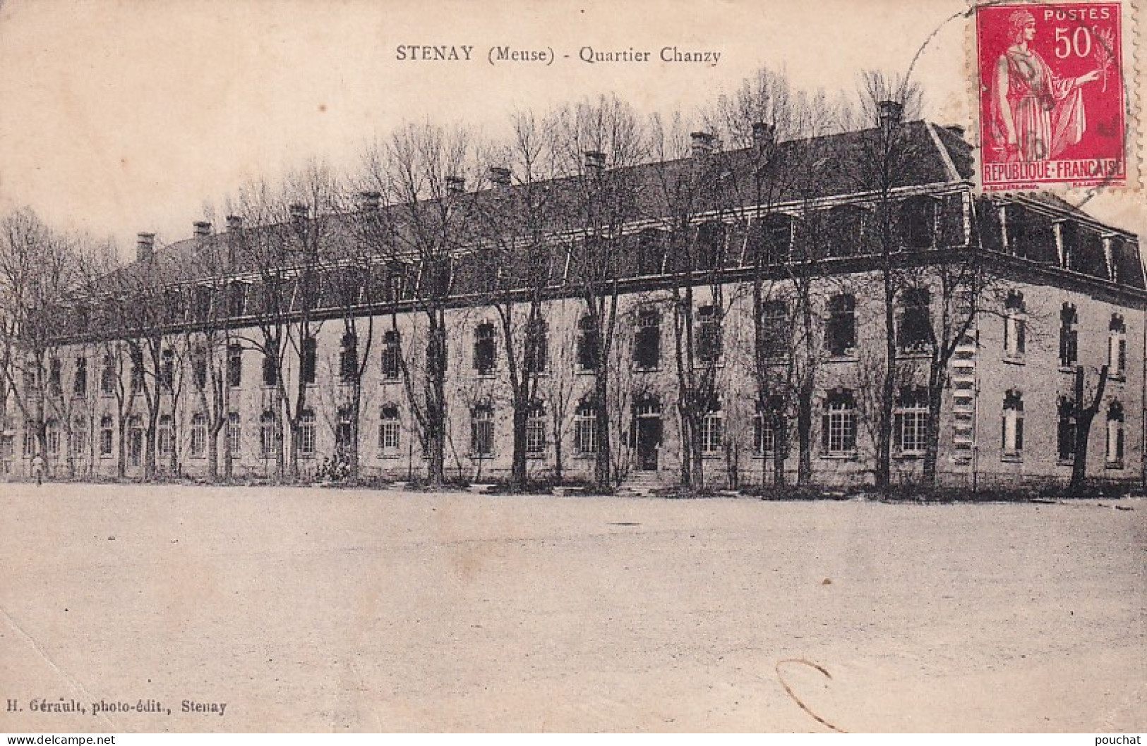 XU Nw-(55) STENAY - QUARTIER CHANZY - Stenay