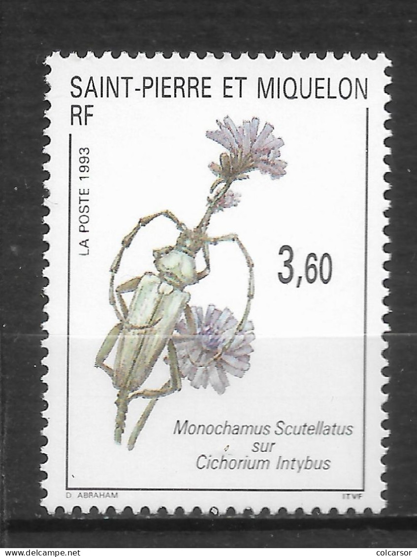 SAINT PIERRE ET MIQUELON N°   575  " FAUNE ET FLORE " - Nuovi