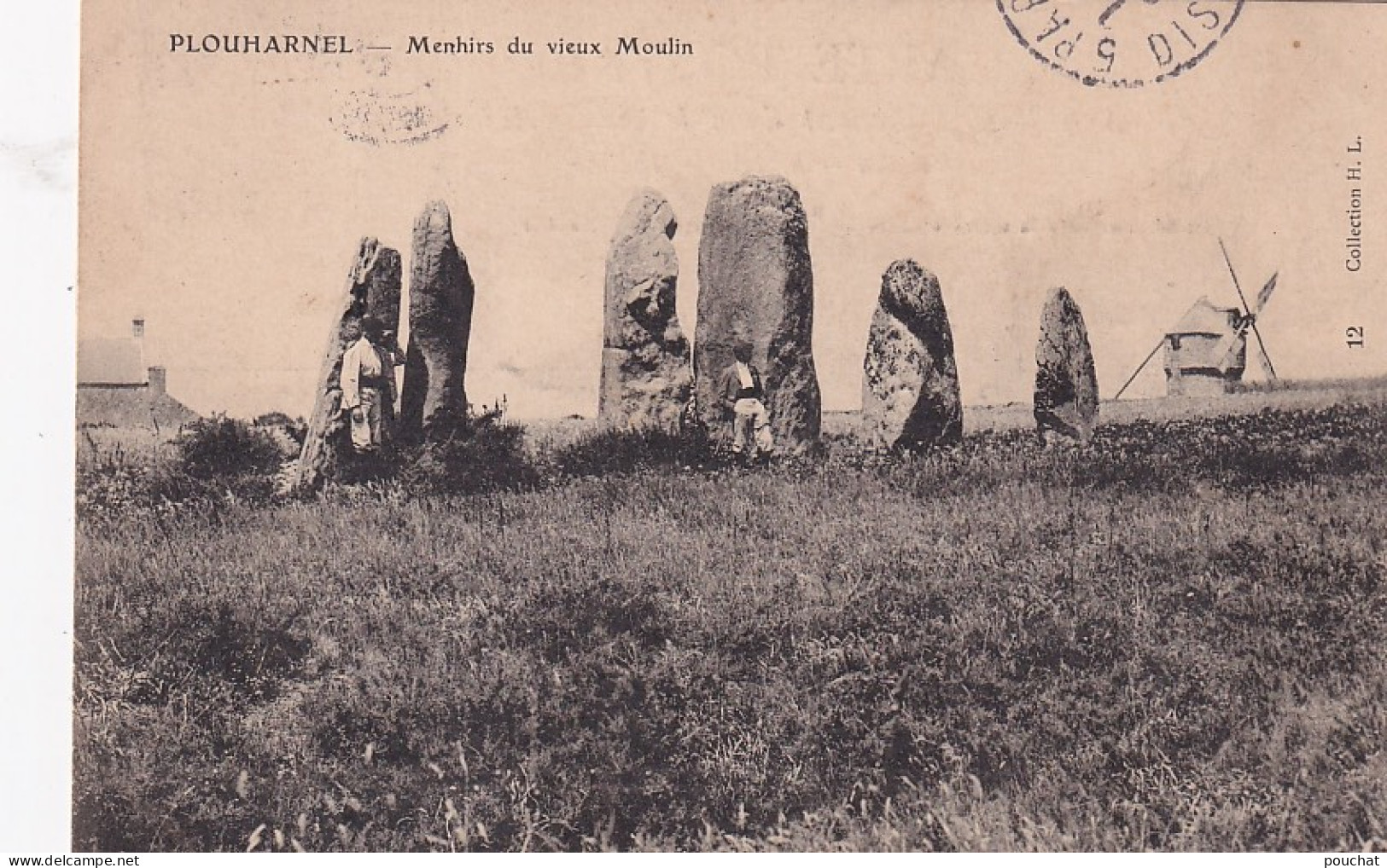 YO Nw-(56) PLOUHARNEL - MENHIRS DU VIEUX MOULIN - ANIMATION - Sonstige & Ohne Zuordnung