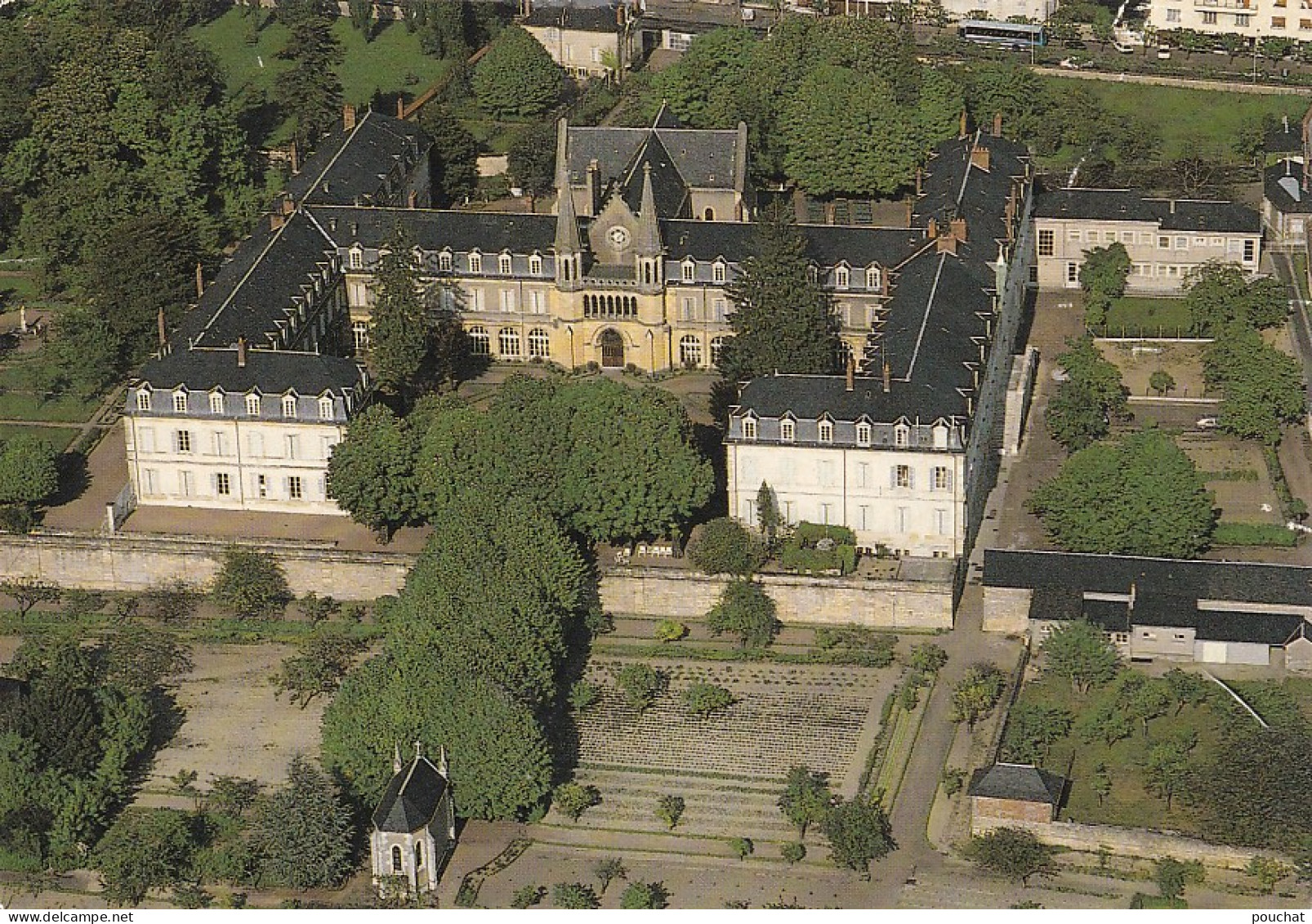 YO Nw-(58) NEVERS - COUVENT ST GILDARD - VUE AERIENNE - Nevers