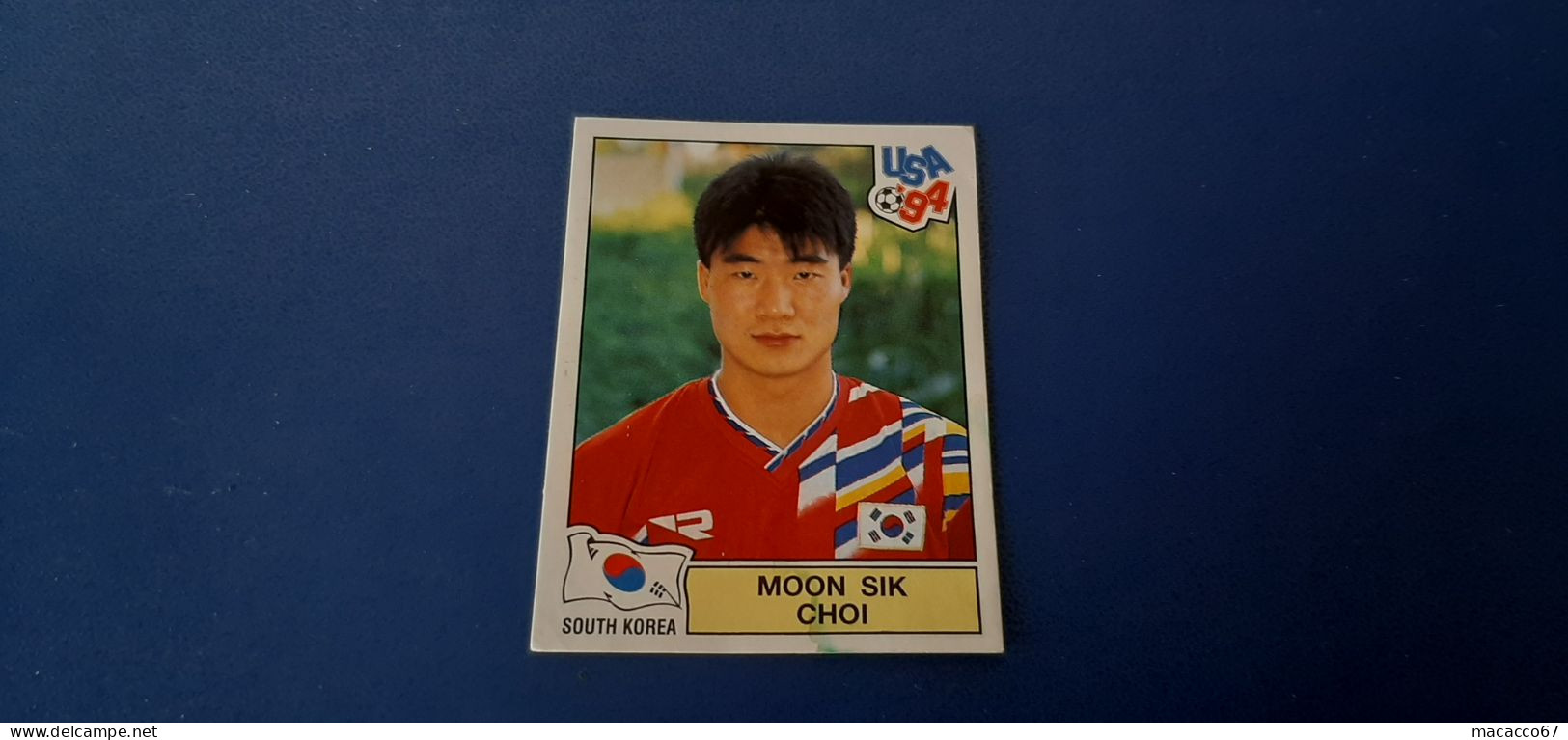 Figurina Panini WM USA 94 - 215 Moon Sik Choi Corea Del Sud - Italienische Ausgabe