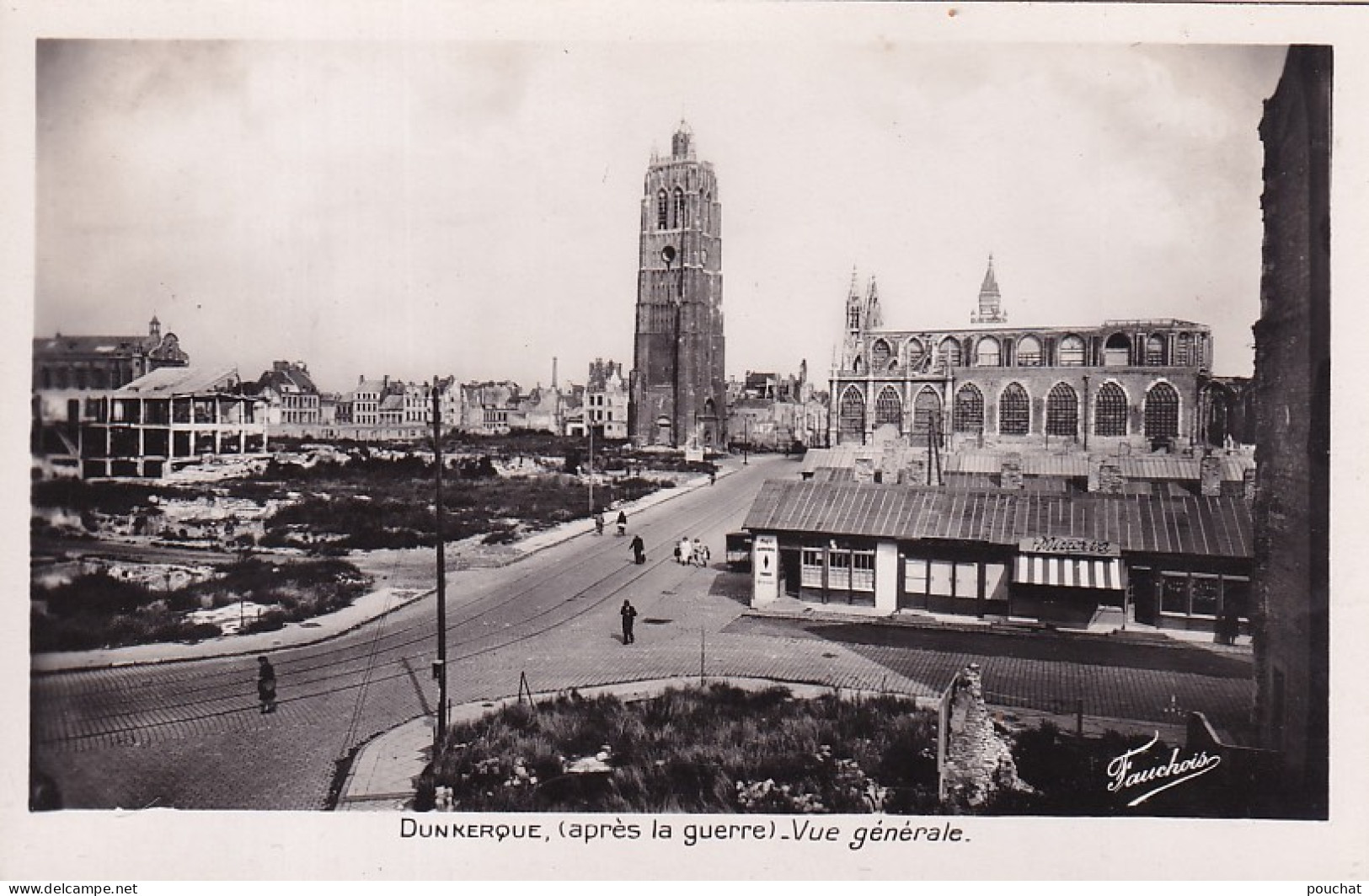 YO Nw-(59) DUNKERQUE ( APRES LA GUERRE ) - VUE GENERALE - Dunkerque