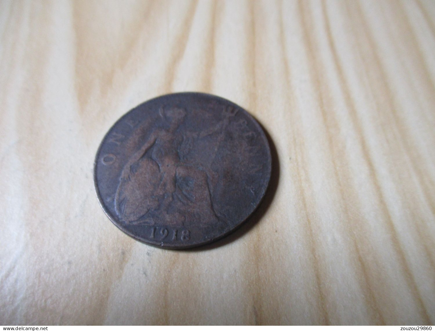 Grande-Bretagne - One Penny George V 1918.N°651. - D. 1 Penny