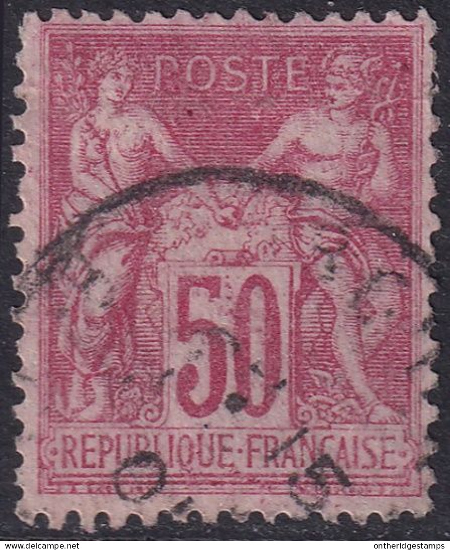 France 1898 Sc 107 Yt 104 Used - 1898-1900 Sage (Tipo III)