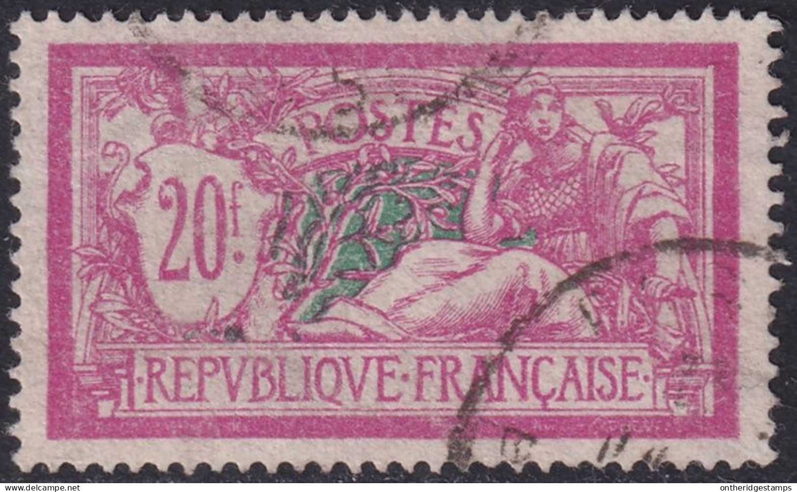 France 1926 Sc 132 Yt 208 Used - 1900-27 Merson