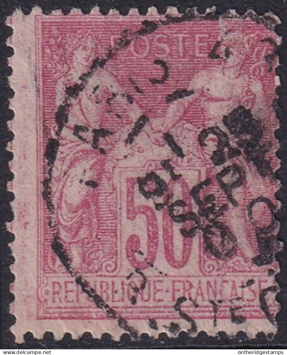 France 1898 Sc 107 Yt 104 Used - 1898-1900 Sage (Tipo III)