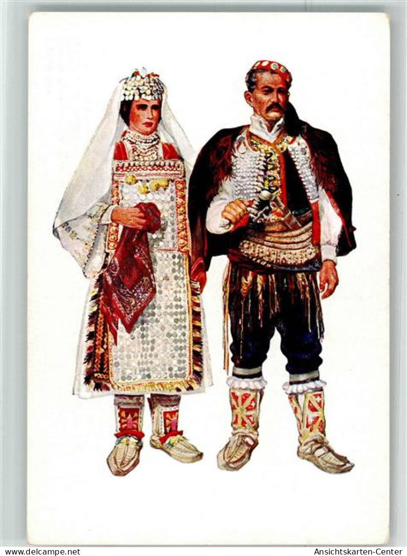 10647406 - Tracht Dalmatien Knin Vrlika Sign. Vladimir Kirin - Croatie