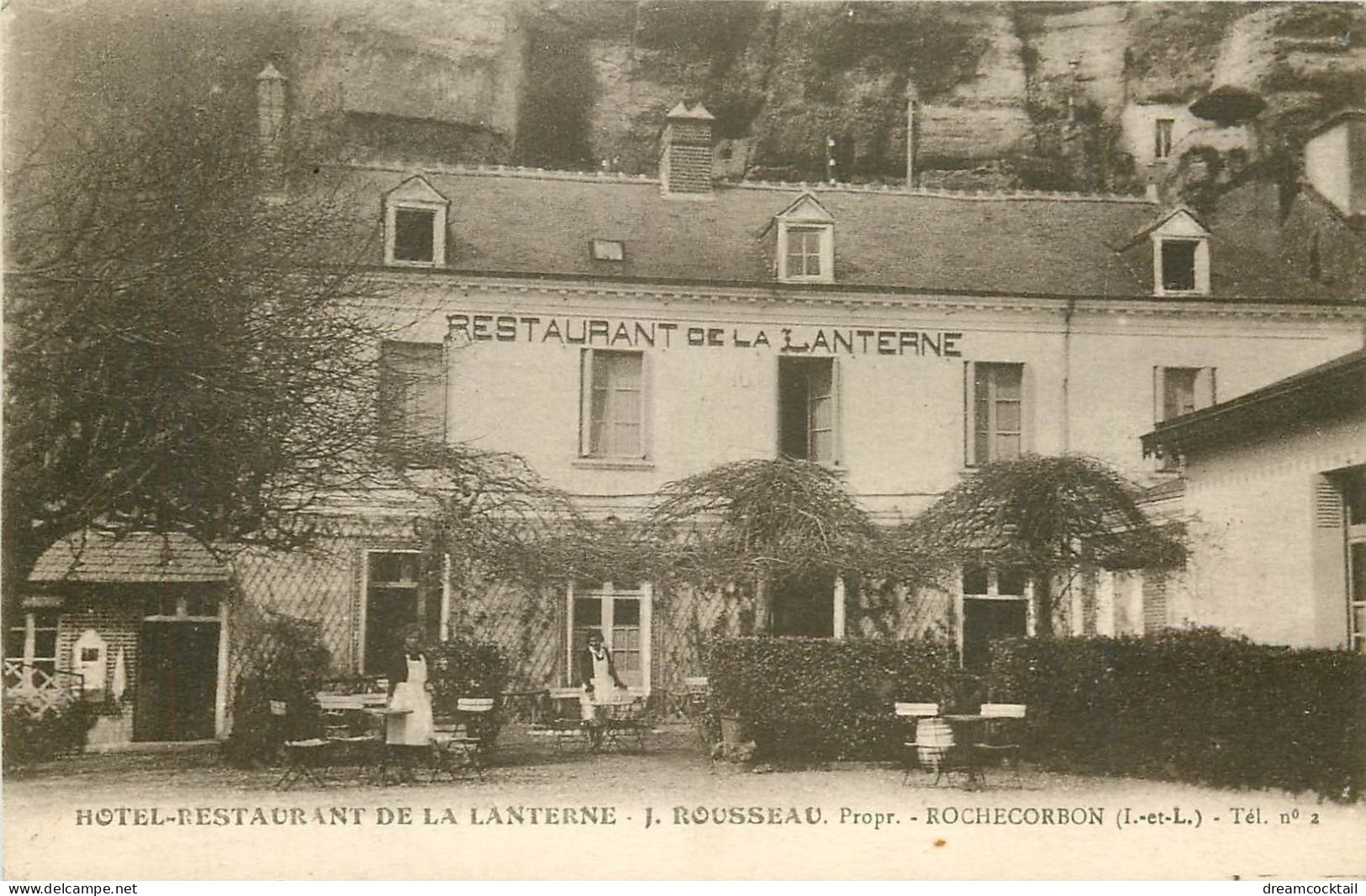 37 ROCHECORBON. Hôtel Restaurant De La Lanterne Tenu Par Rousseau - Rochecorbon