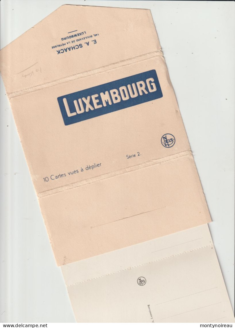 VP : JL : Carnet 10 Vues  Sur  LUXEMBOURG  , Poids 40 Grammes - Other & Unclassified