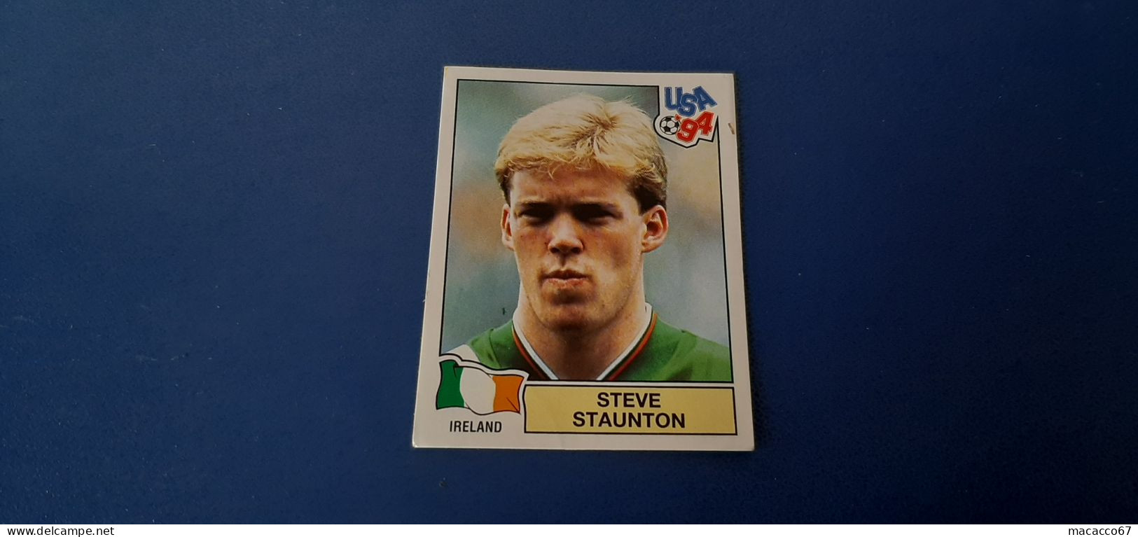 Figurina Panini WM USA 94 - 328 Staunton Irlanda - Edición Italiana