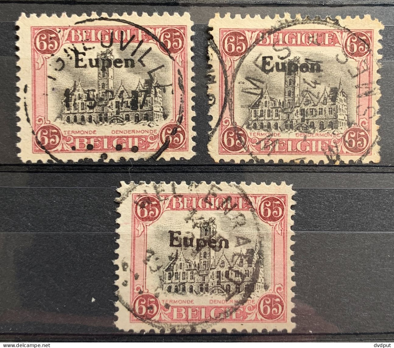 België, 1920, OC96, Gestempeld - OC55/105 Eupen & Malmédy