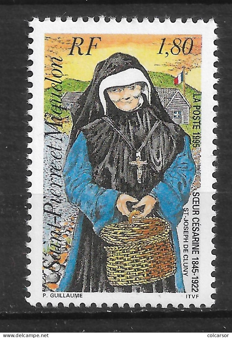 SAINT PIERRE ET MIQUELON N°   620 " SOEUR  CÉSARINE " - Unused Stamps