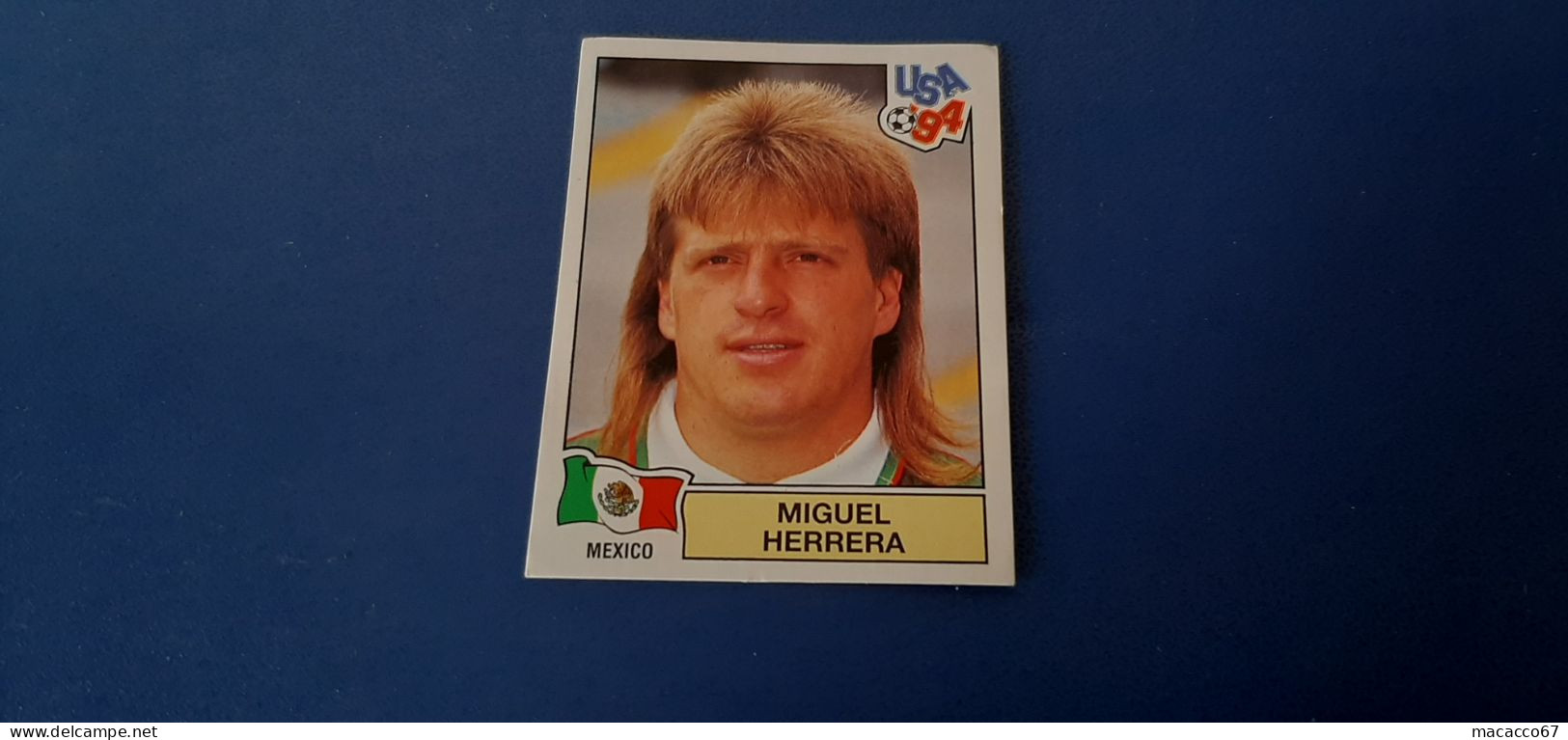 Figurina Panini WM USA 94 - 364 Herrera Messico - Italiaanse Uitgave