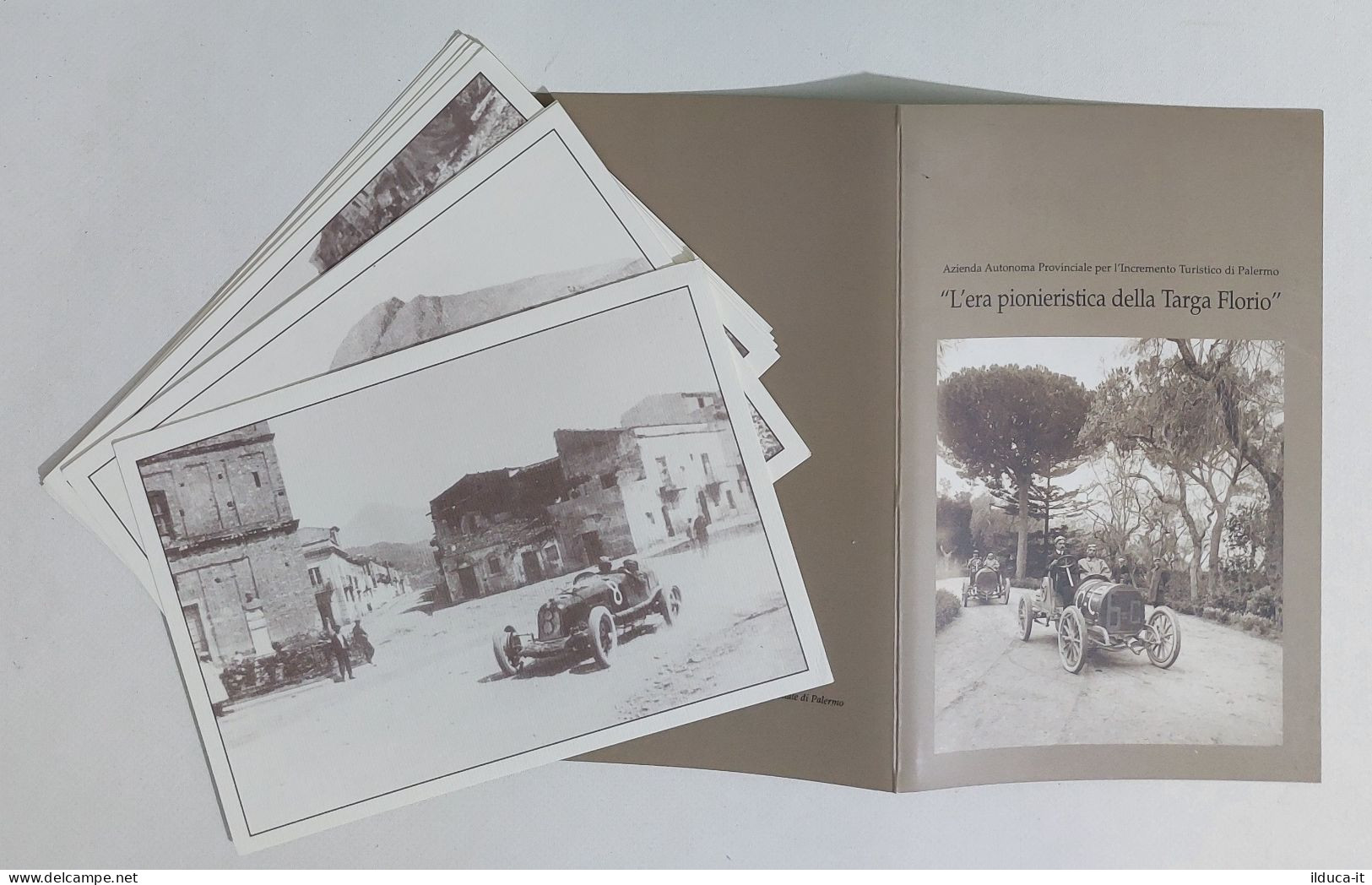 40151 Lotto 8 Cartoline - L'era Pionieristica Della Targa Florio - Verzamelingen & Kavels