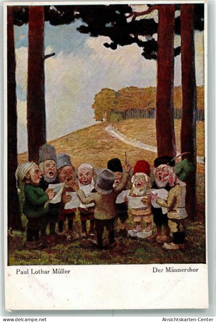 39648706 - Sign. Mueller Paul Lothar Der Maennerchor - Fairy Tales, Popular Stories & Legends