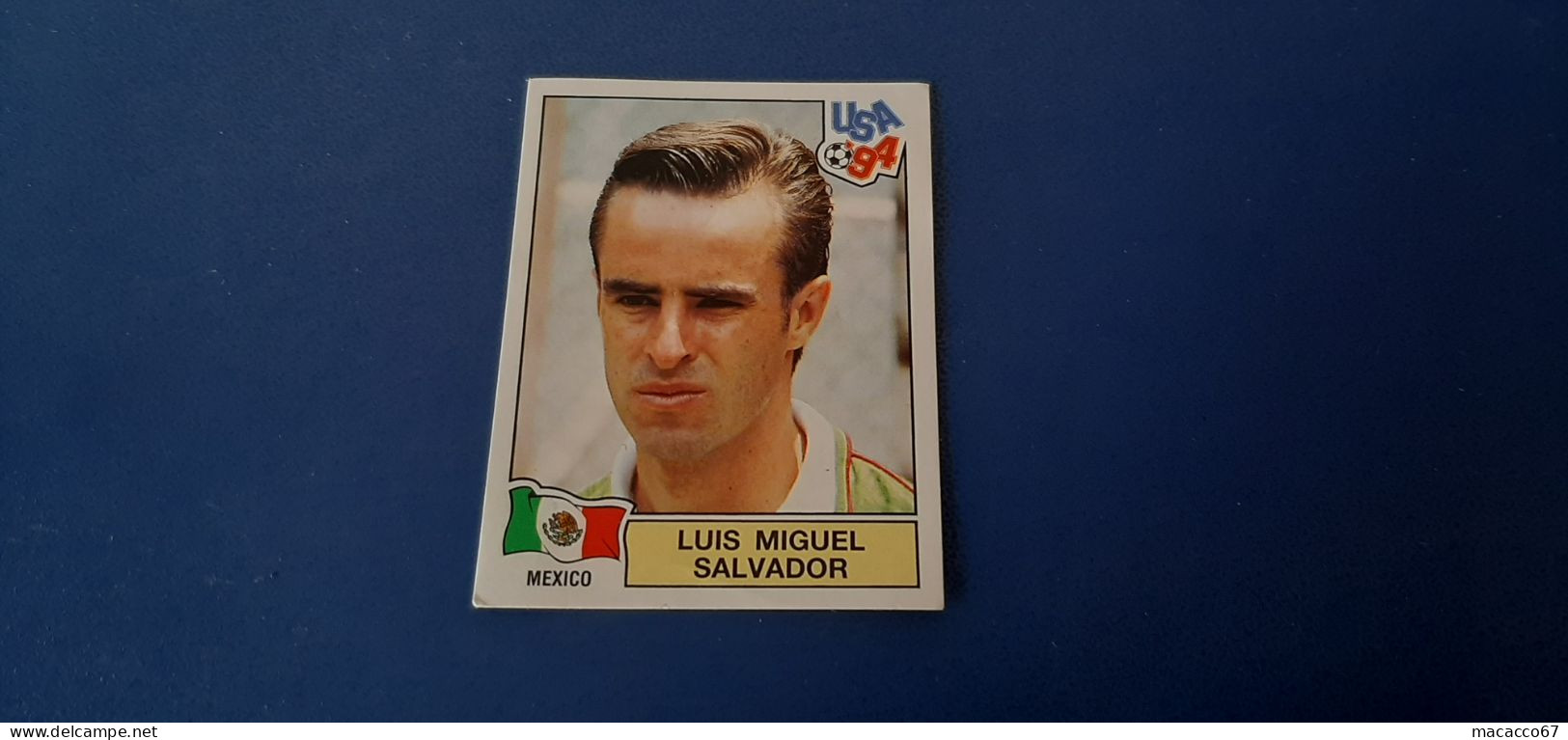 Figurina Panini WM USA 94 - 376 Salvador Messico - Italienische Ausgabe