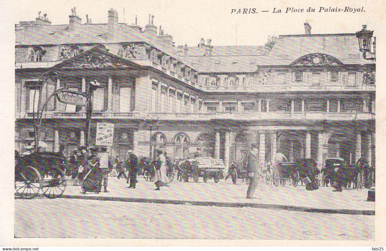 PARIS LA PLACE ET LE PALAIS ROYAL - Distrito: 01