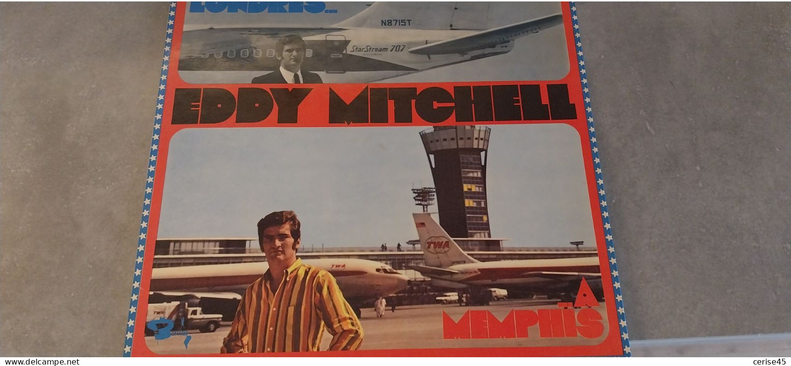 33 TOURS EDDY MITCHELL DE LONDRES A MENPHIS  ENREGISTRE EN 1967 - Autres - Musique Française
