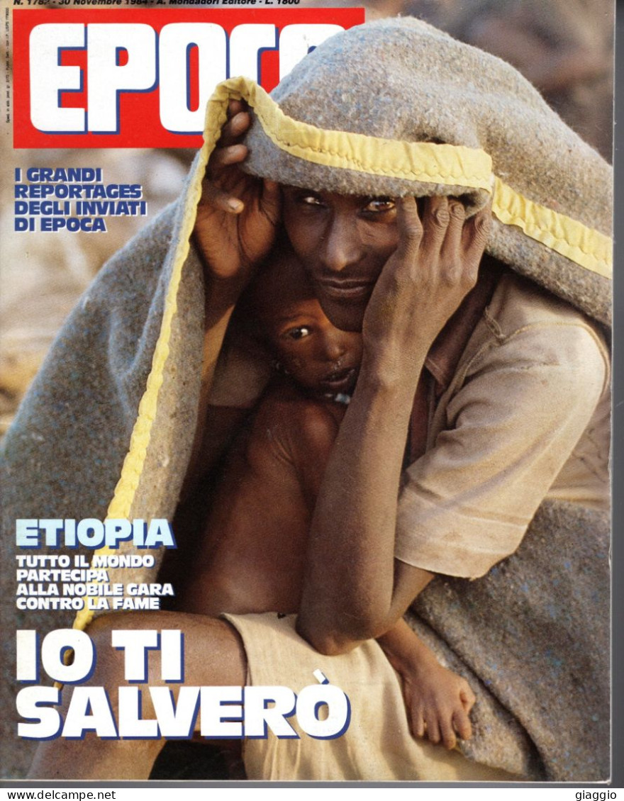 °°° RIVISTA EPOCA N° 1782 DEL 30 NOVEMBRE 1984 °°° - Autres & Non Classés