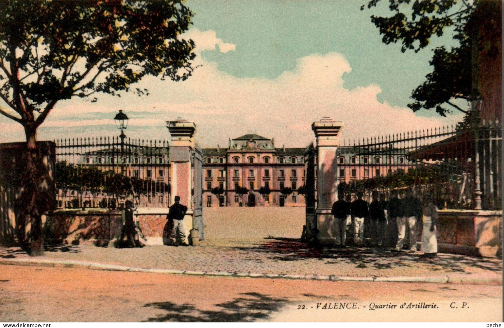 N°1462 W -cpa Valence -quartier D'artillerie- - Barracks