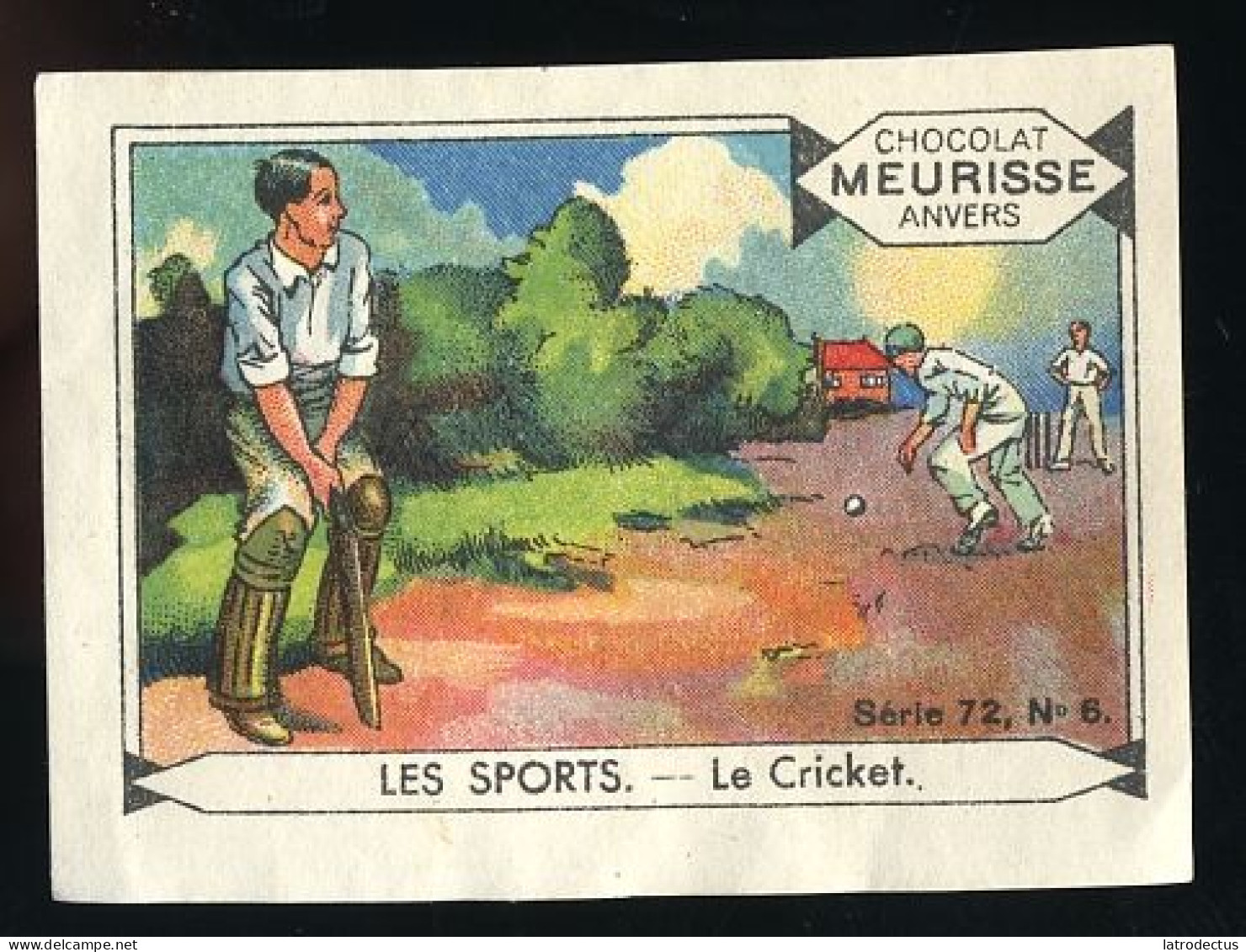 Meurisse - Ca 1930 - 72 - Les Sports - 6 - Le Cricket - Other & Unclassified