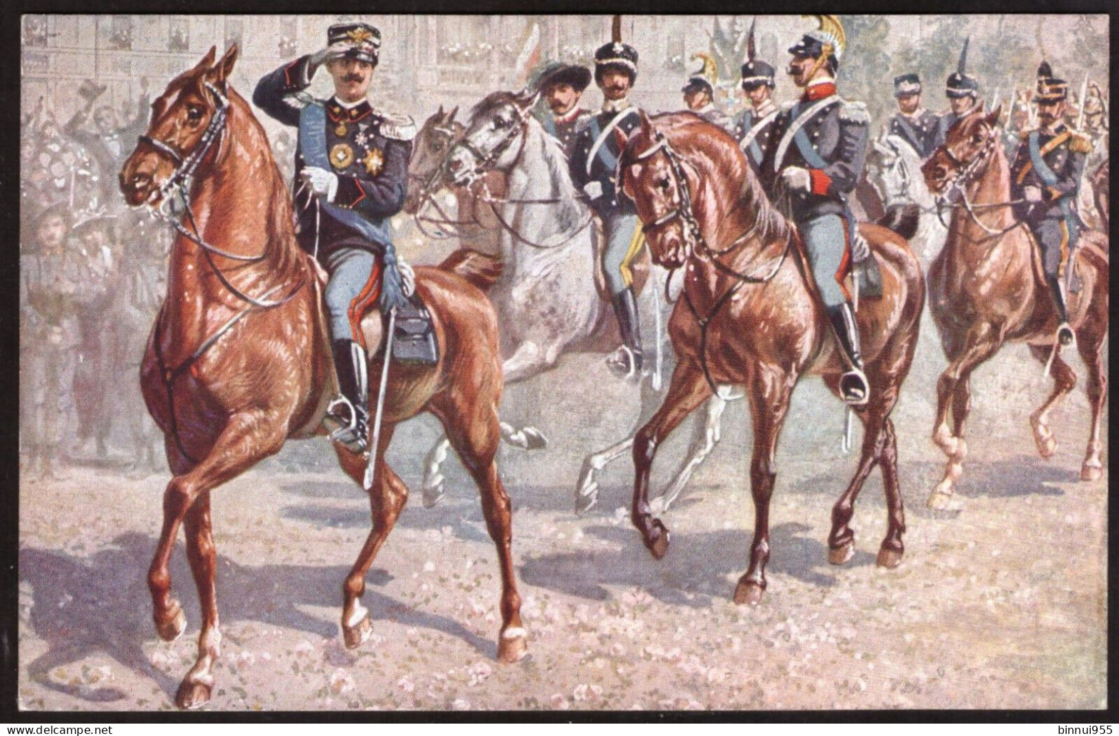 Cartolina Vittorio Emanuele Re D' Italia - Non Viaggiata - War 1914-18