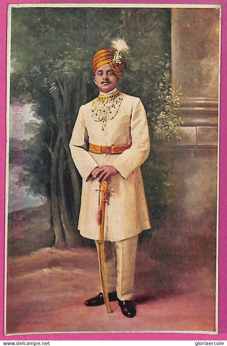 Ag3660 - INDIA - VINTAGE POSTCARD - Costumes - India